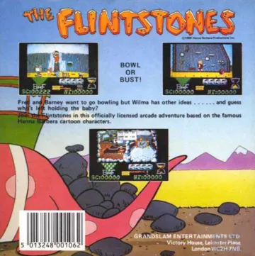 Flintstones, The box cover back